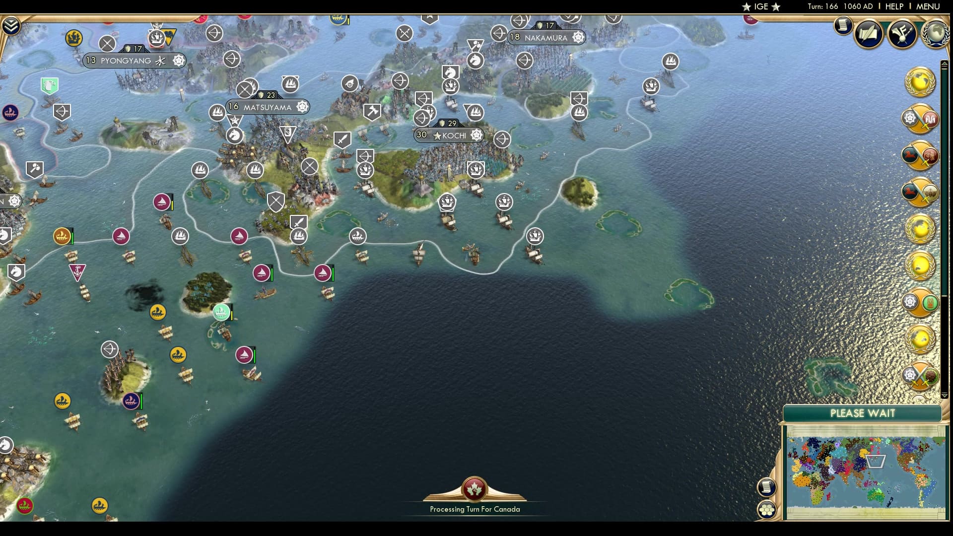 CBR In-Game Screenshot of Shikoku On Its Own