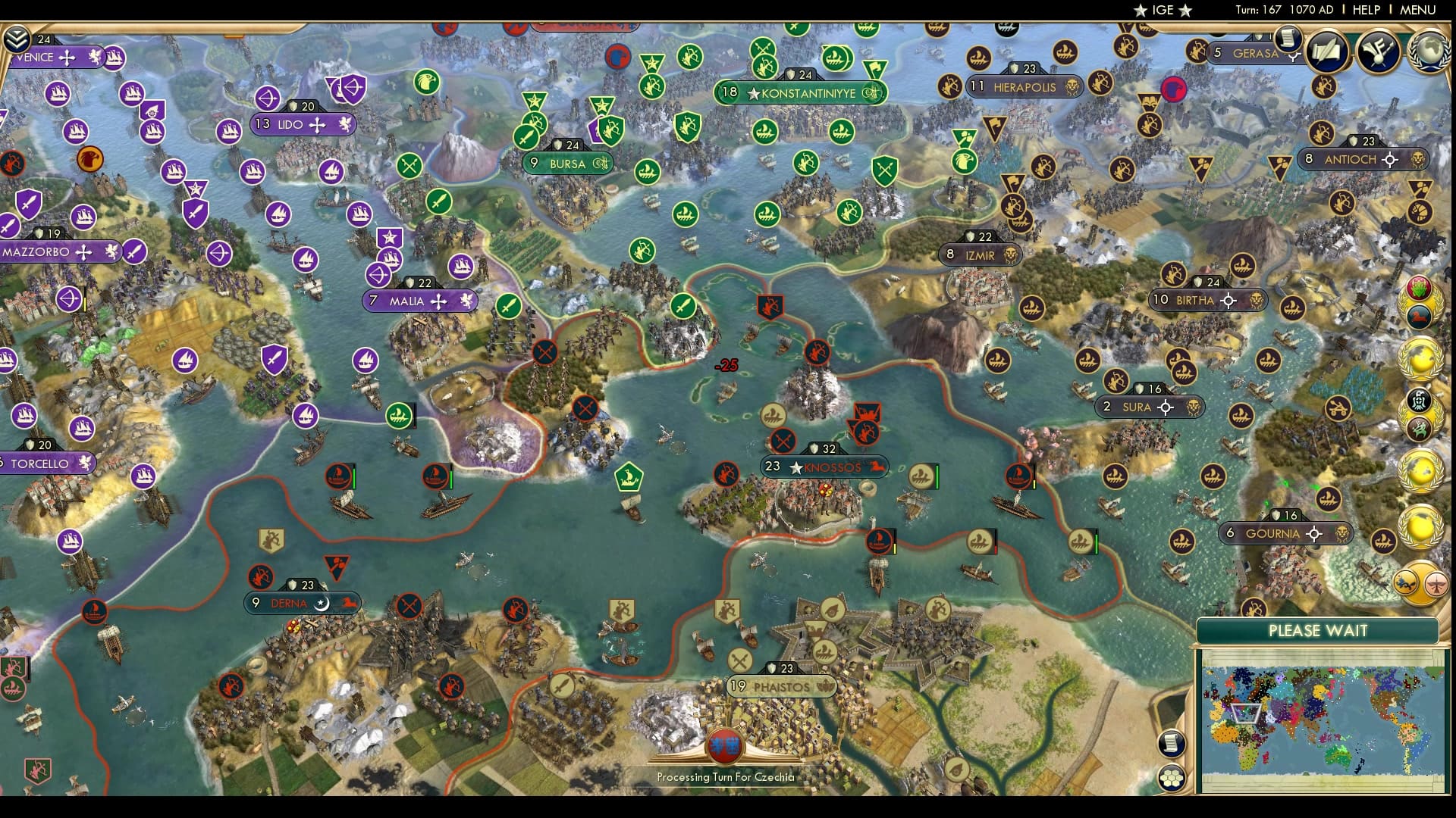 CBR In-Game Screenshot of Evenkually, We Will Live in Peace