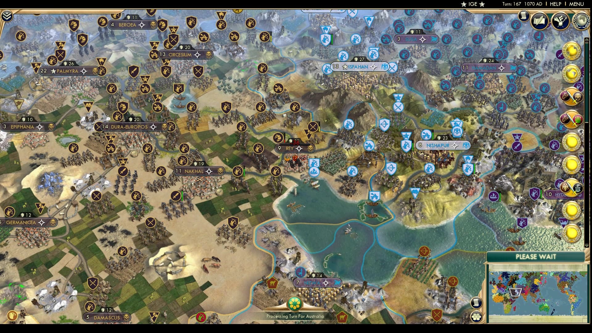 CBR In-Game Screenshot of Reydiation Poisoning