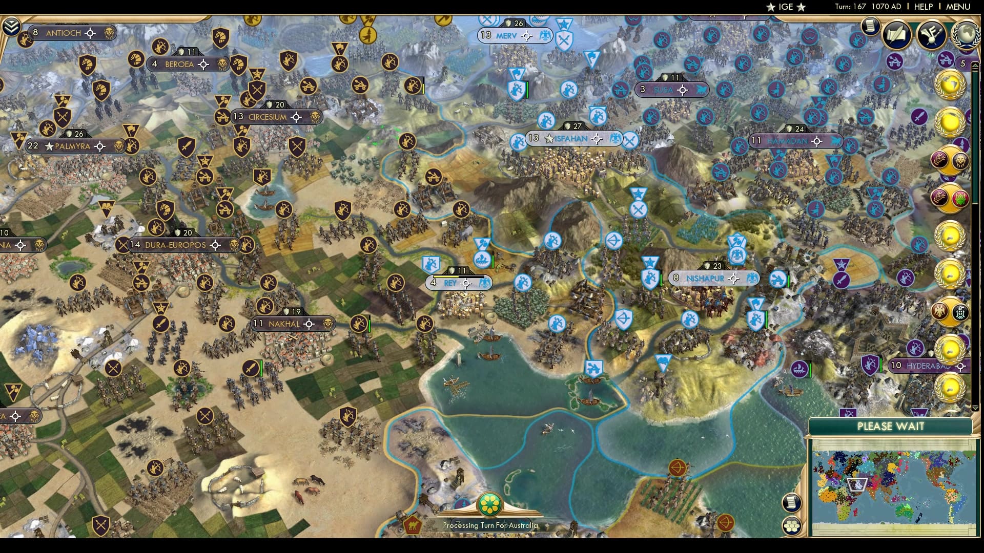 CBR In-Game Screenshot of Reydiation Poisoning Reversed