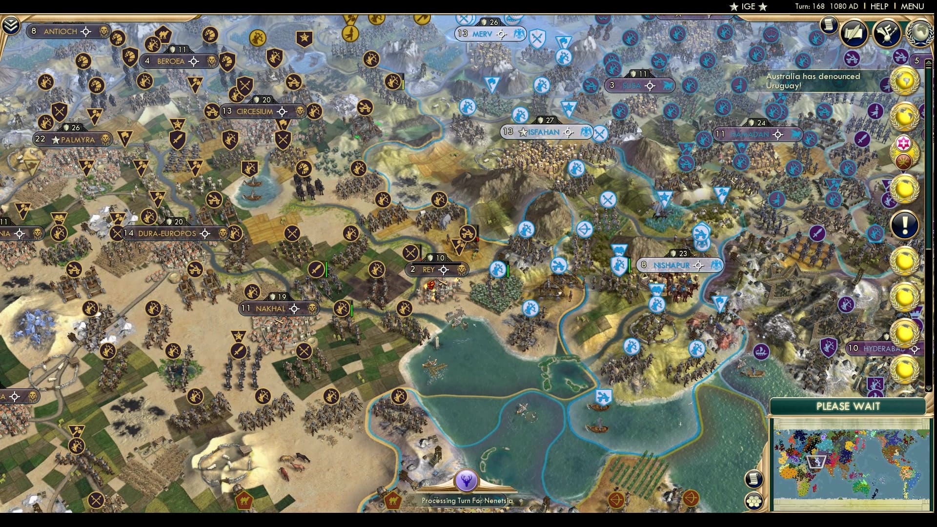 CBR In-Game Screenshot of Ireydiated Wasteland