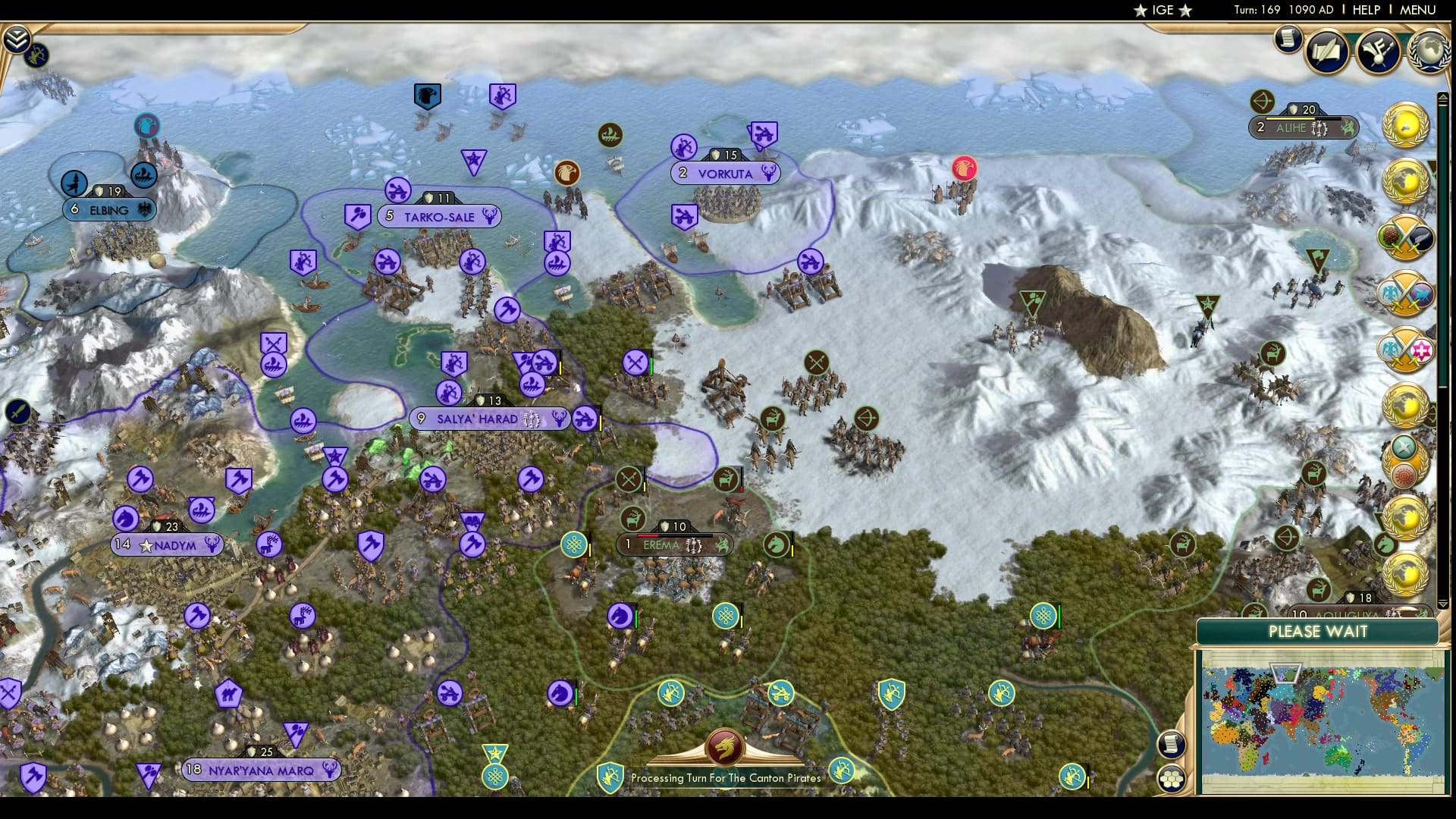 CBR In-Game Screenshot of Erema Attack