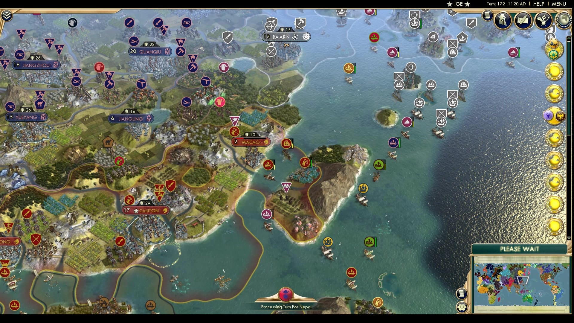 CBR In-Game Screenshot of Boat-con!