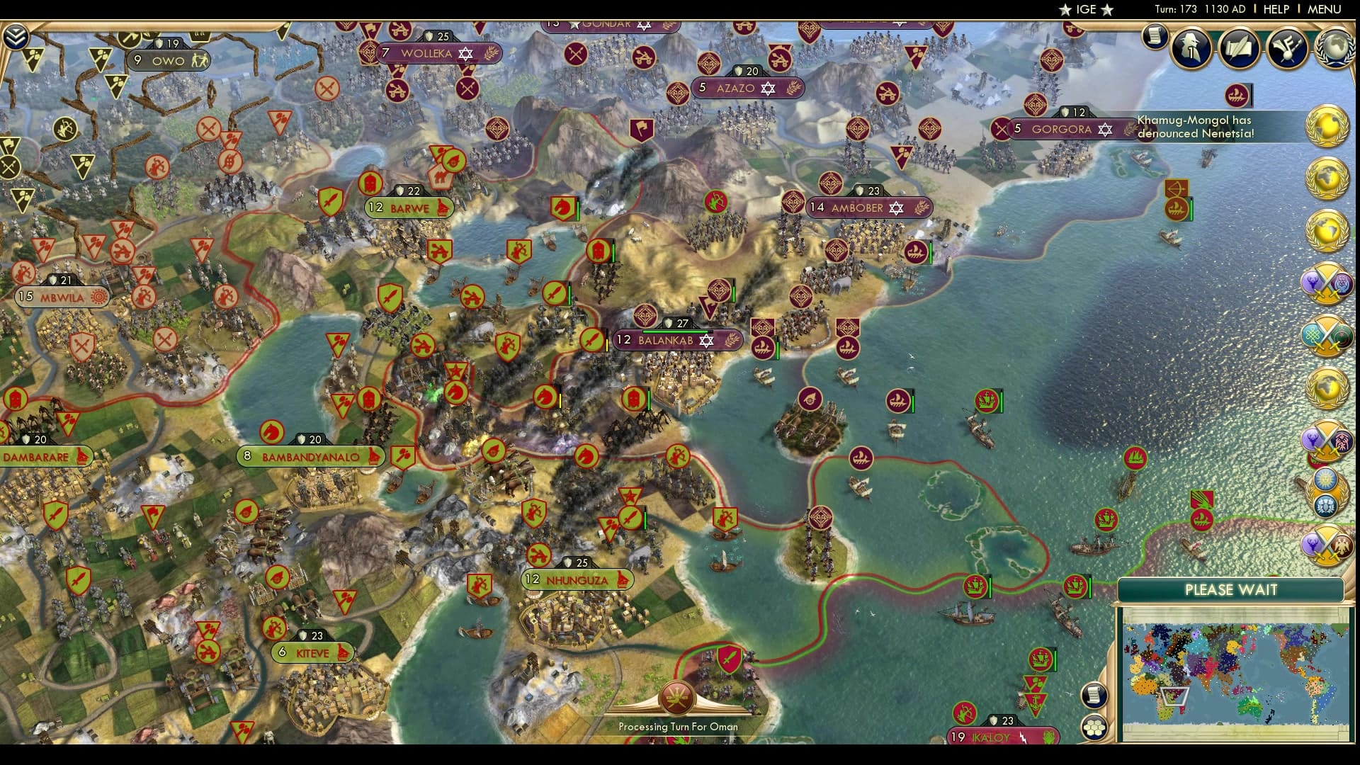 CBR In-Game Screenshot of Burning desert