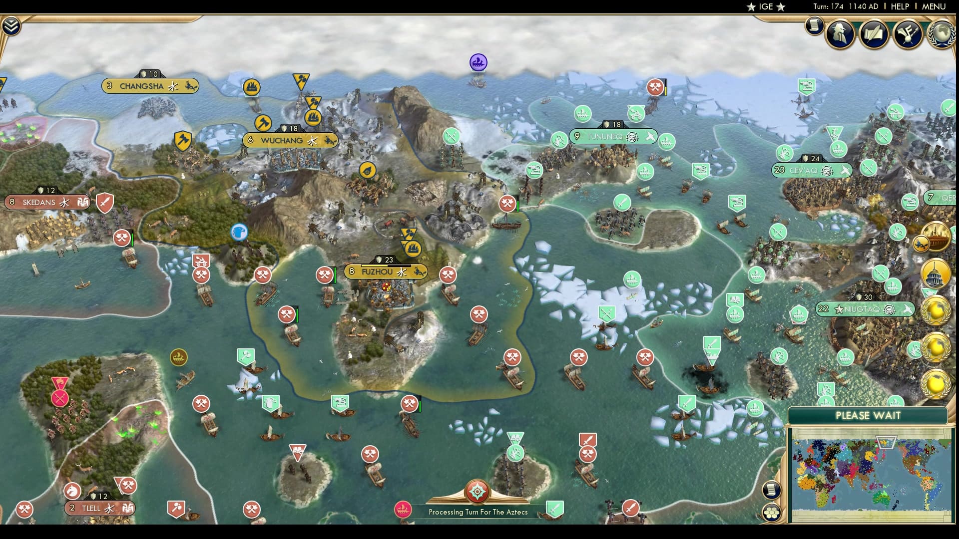 CBR In-Game Screenshot of “I know my city’s under attack, but I really want this temple.”