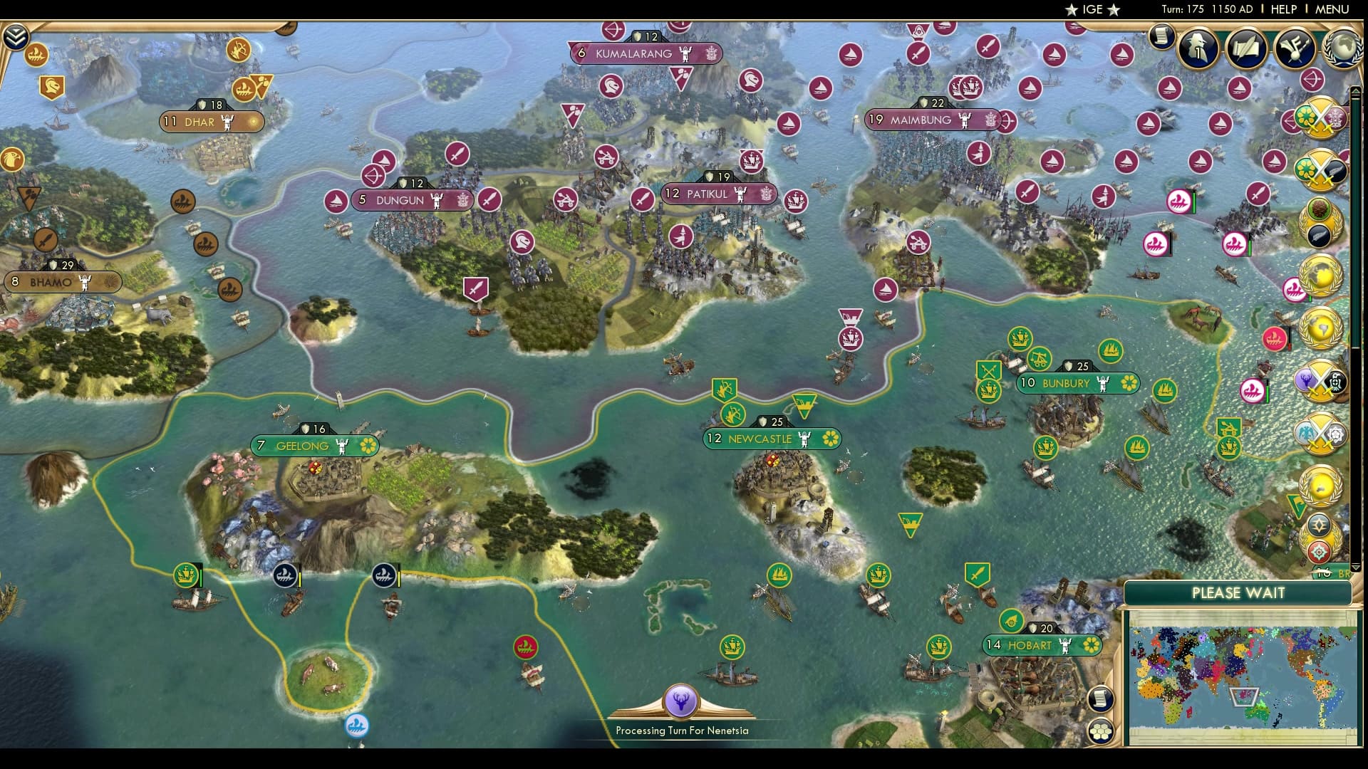 CBR In-Game Screenshot of And suddenly, war!