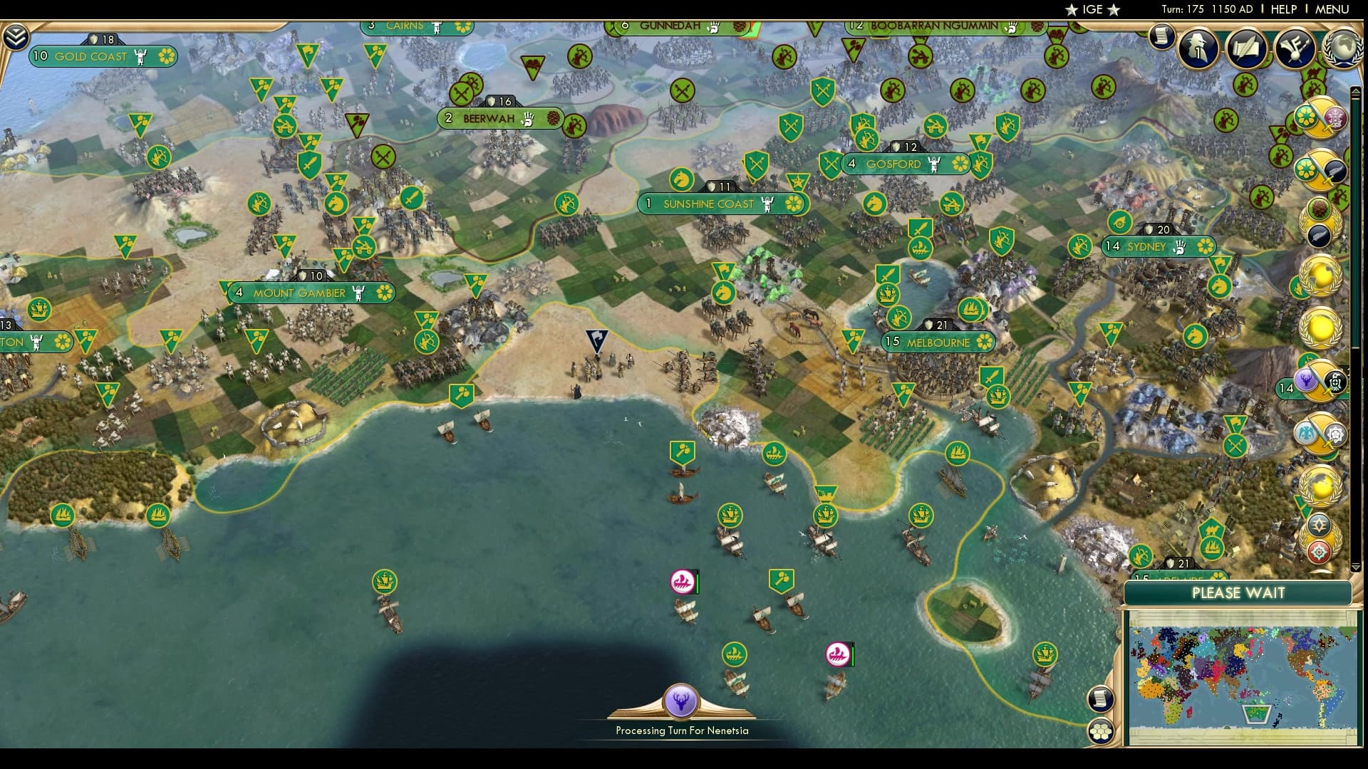 CBR In-Game Screenshot of Biggest balls on the cylinder