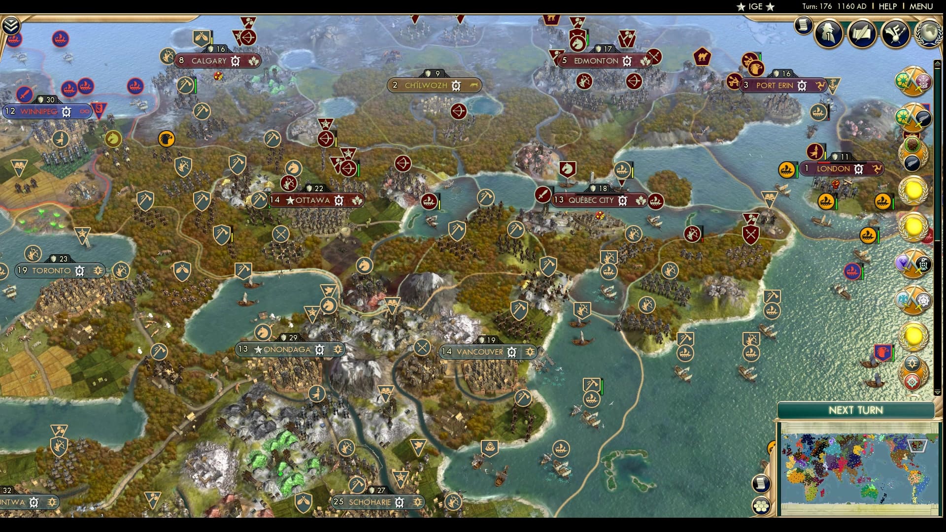 CBR In-Game Screenshot of ...on Wednesdays we go shopping, and have buttered scones for tea...