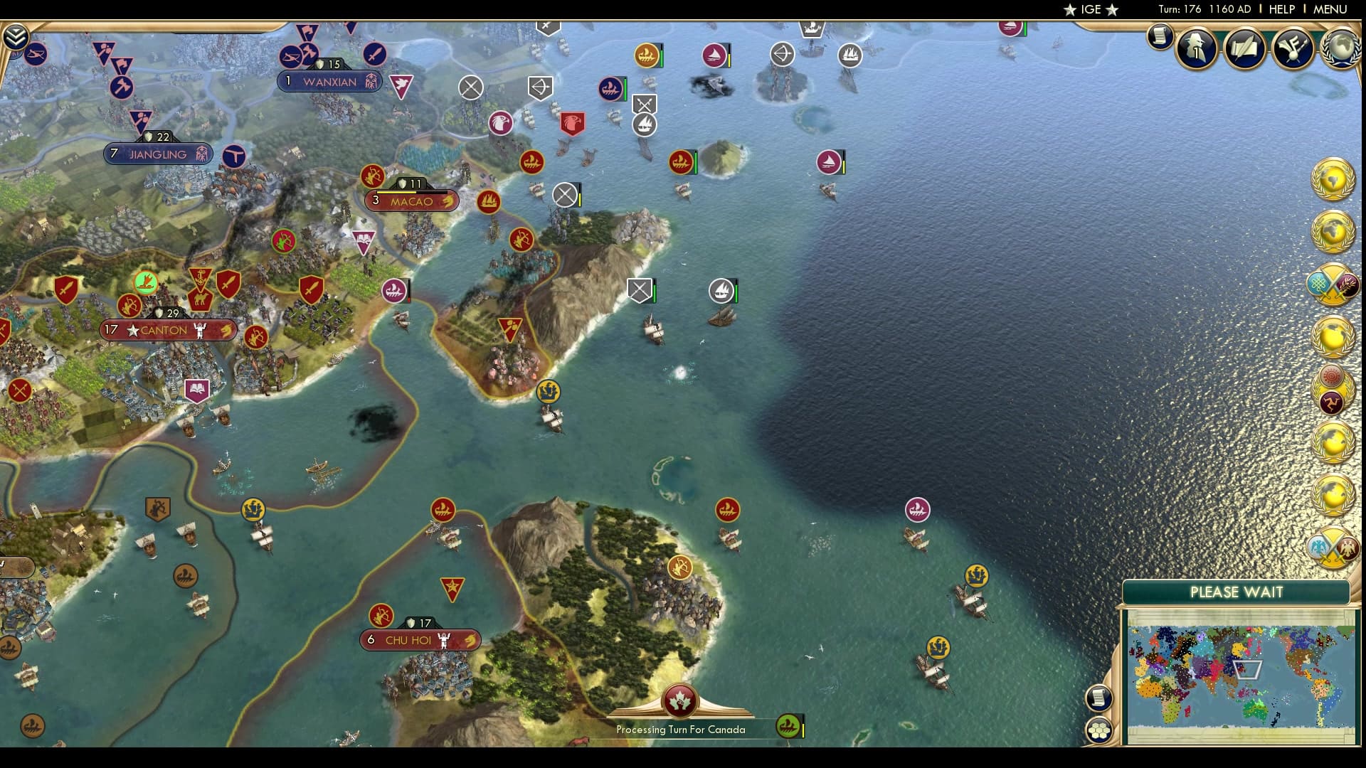 CBR In-Game Screenshot of The Japanese are back… and this time it’s, er, ineffective.