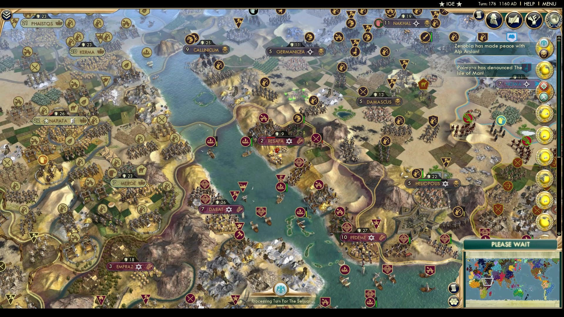 CBR In-Game Screenshot of You took two of my tiles, so I’ll take one of your cities.
