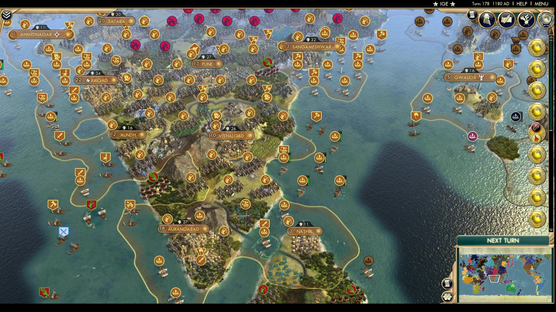 CBR In-Game Screenshot of The Marathan core