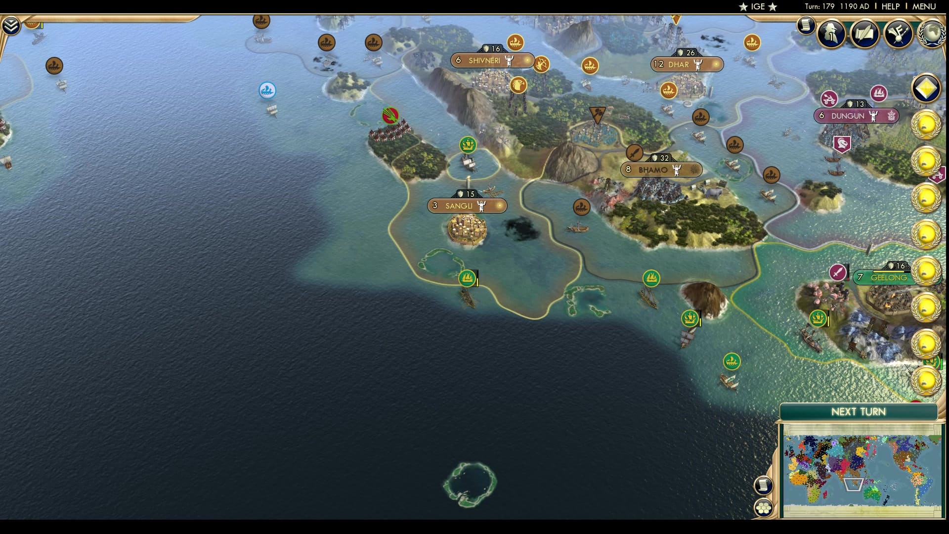 CBR In-Game Screenshot of Taungoo to the rescue