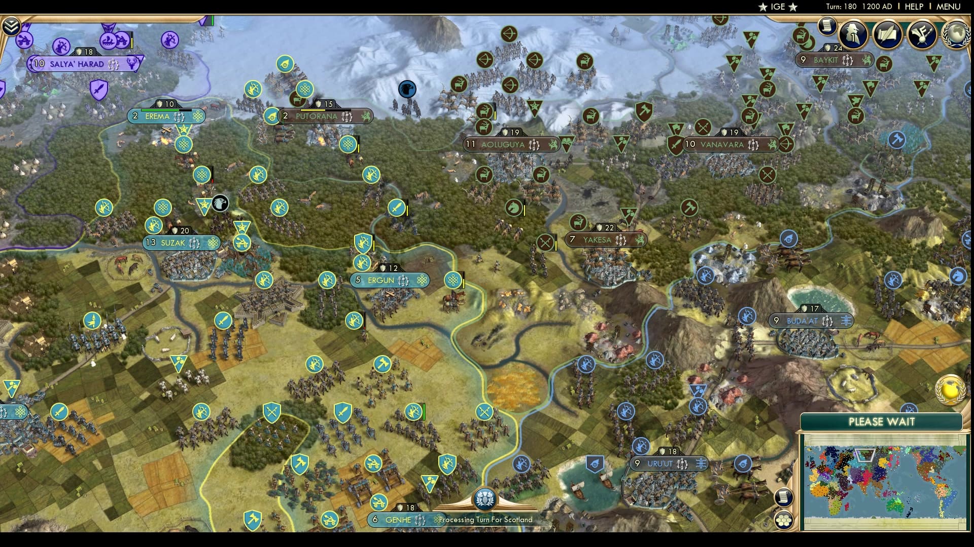 CBR In-Game Screenshot of Oh yeah, the Evenks exist.