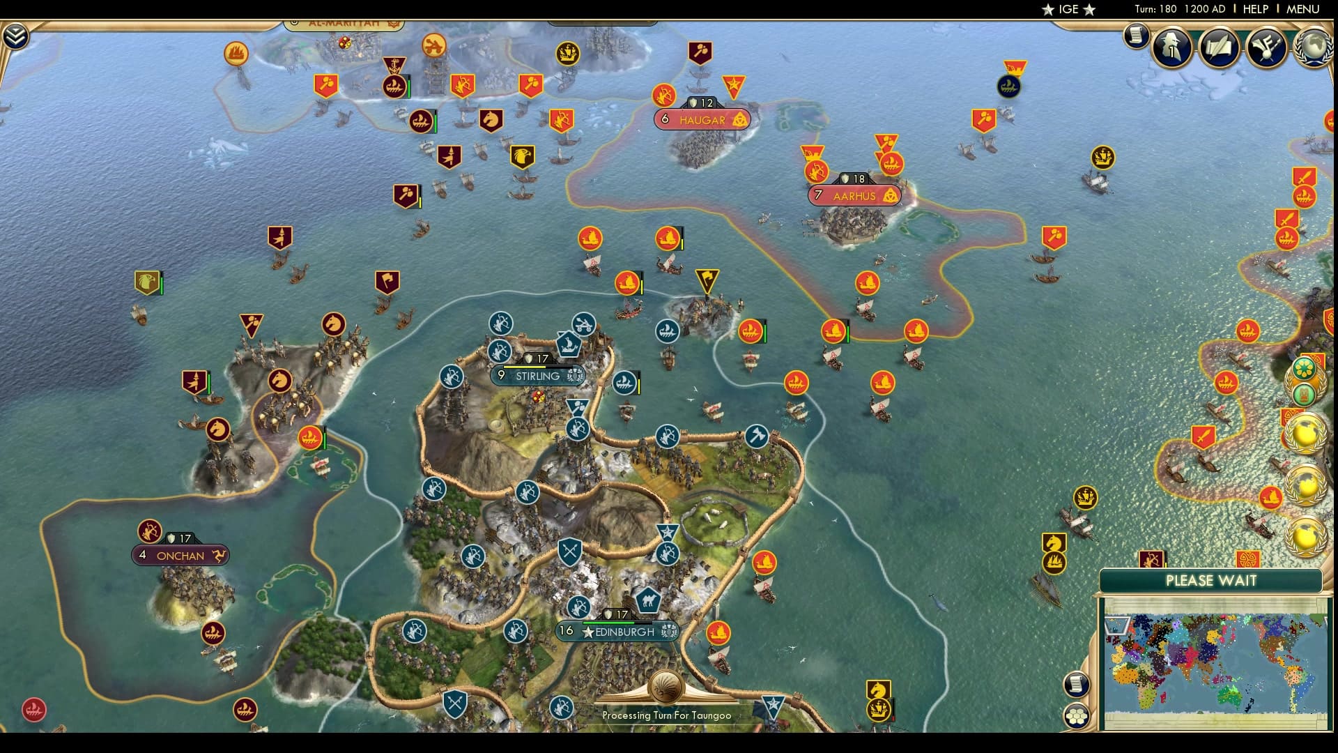 CBR In-Game Screenshot of Scotland has a navy!