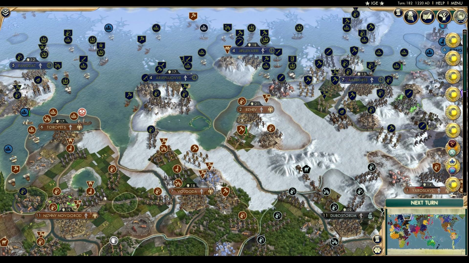 CBR In-Game Screenshot of It’s grim up north