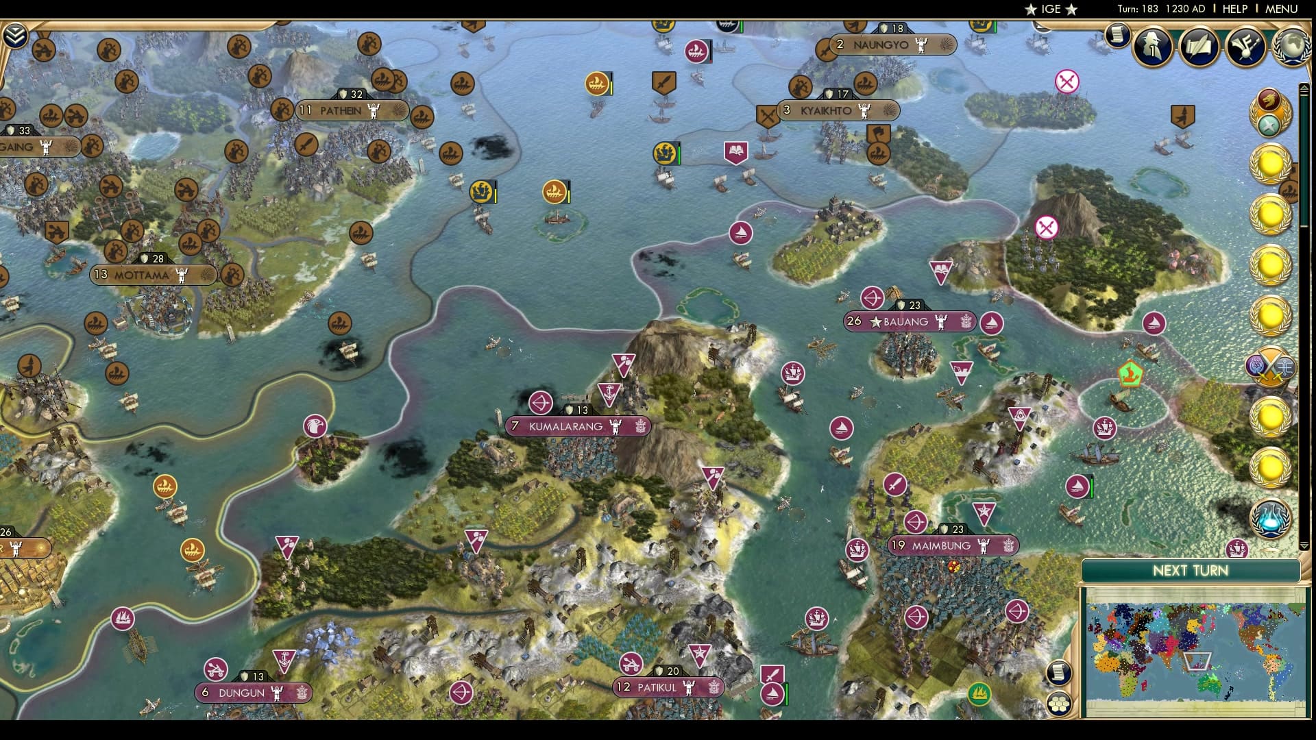CBR In-Game Screenshot of Some parts of the world are still calm.