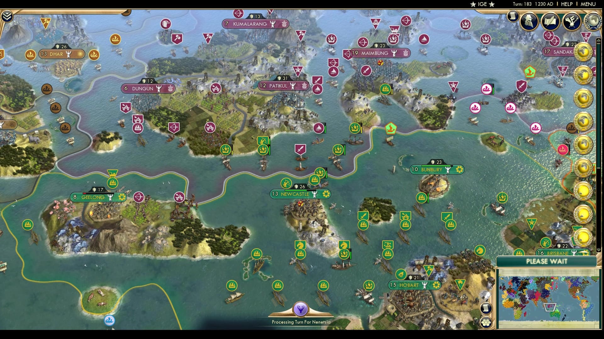 CBR In-Game Screenshot of Other parts would still be hellish if the units still existed.