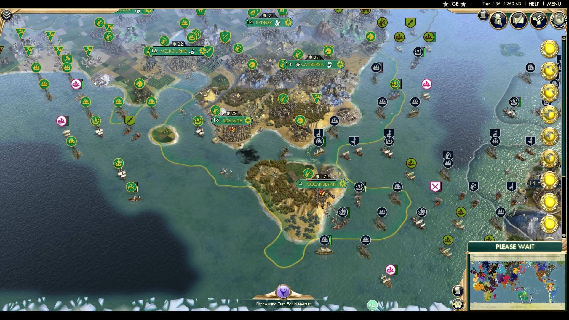 CBR In-Game Screenshot of Devil Down Under