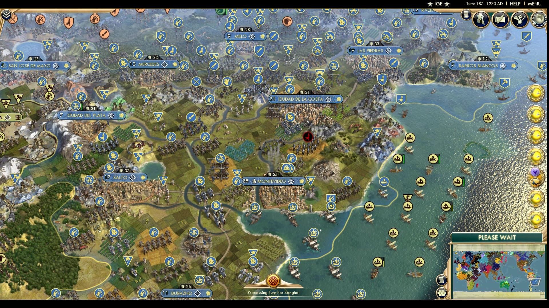 CBR In-Game Screenshot of Blanco Revolt