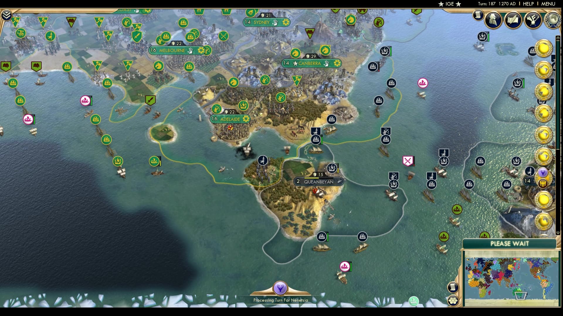 CBR In-Game Screenshot of ANZAC No More