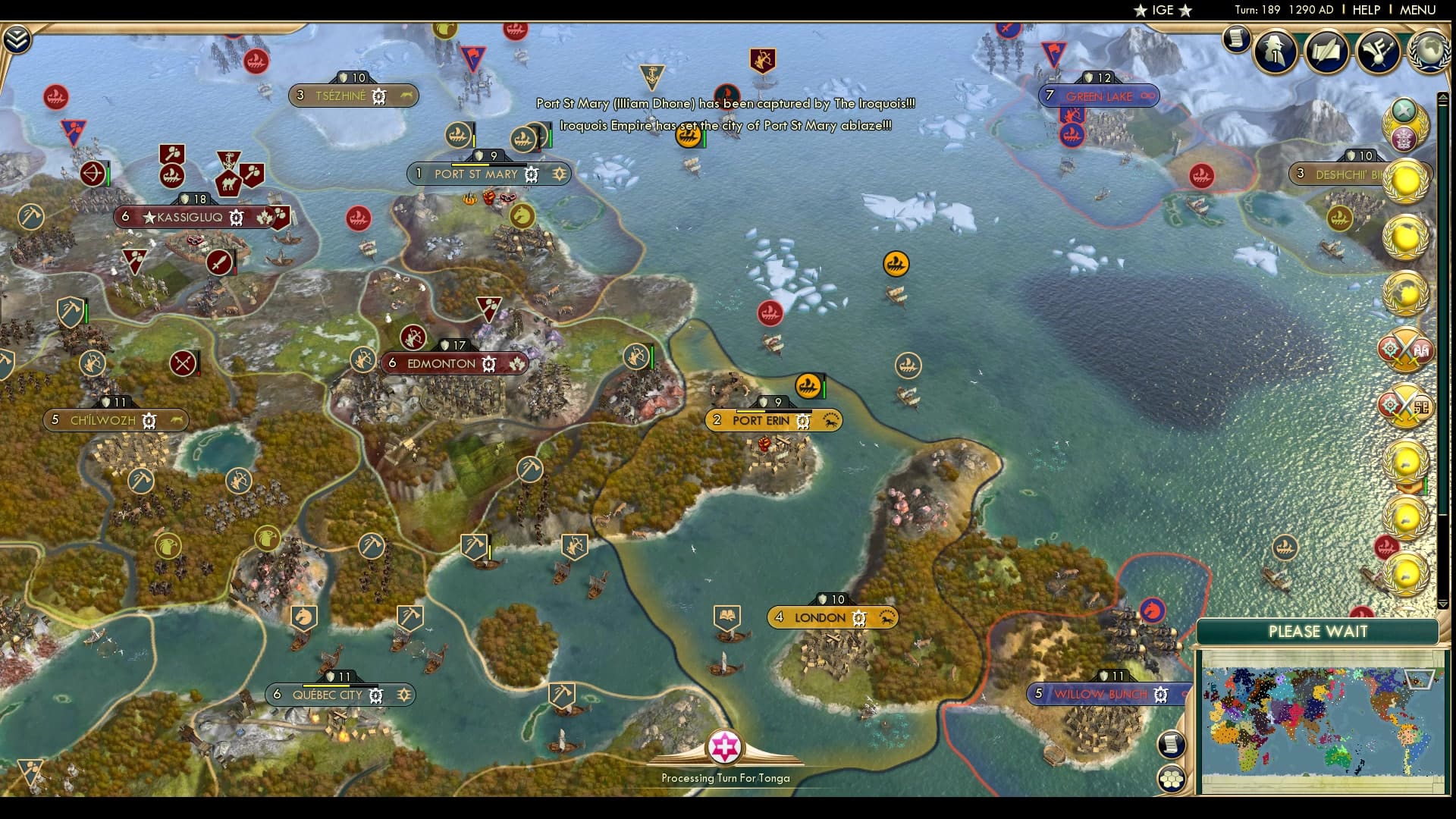 CBR In-Game Screenshot of Northern Lights