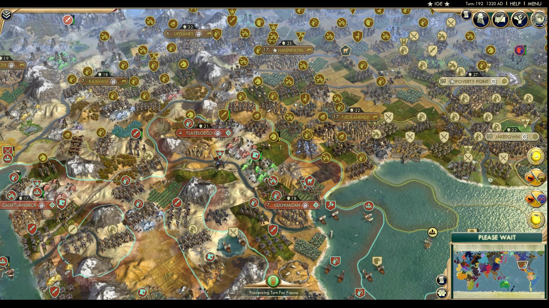 CBR In-Game Screenshot of Montezuma’s Troubles Again