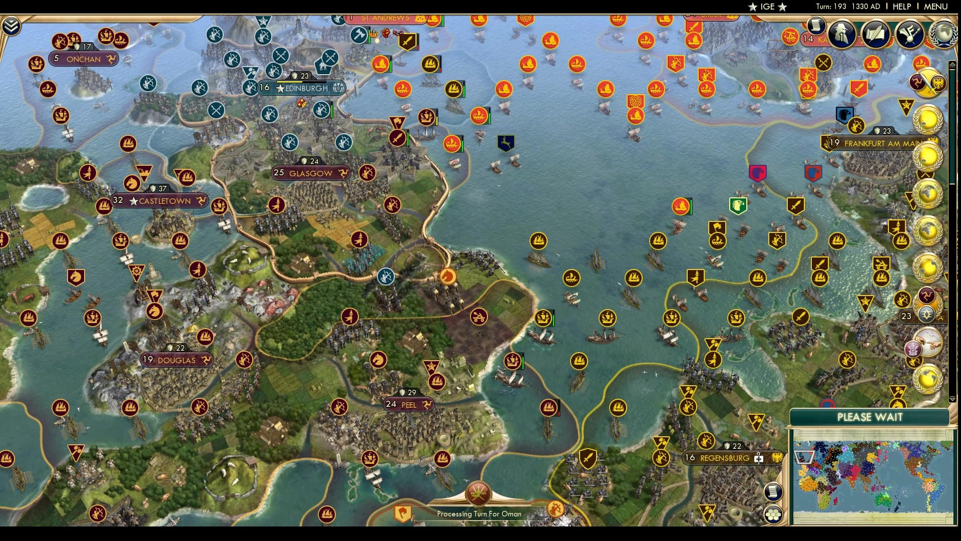 CBR In-Game Screenshot of Manx Mania