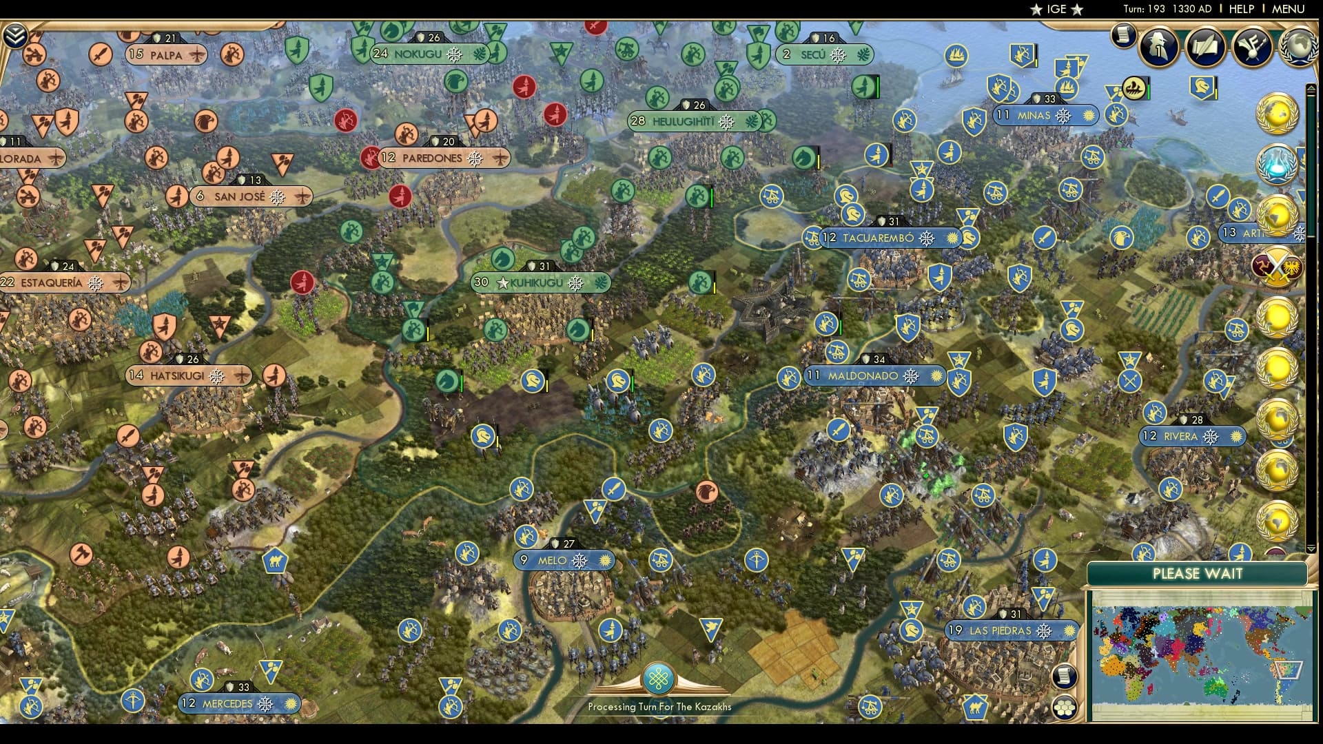 CBR In-Game Screenshot of Green Wall