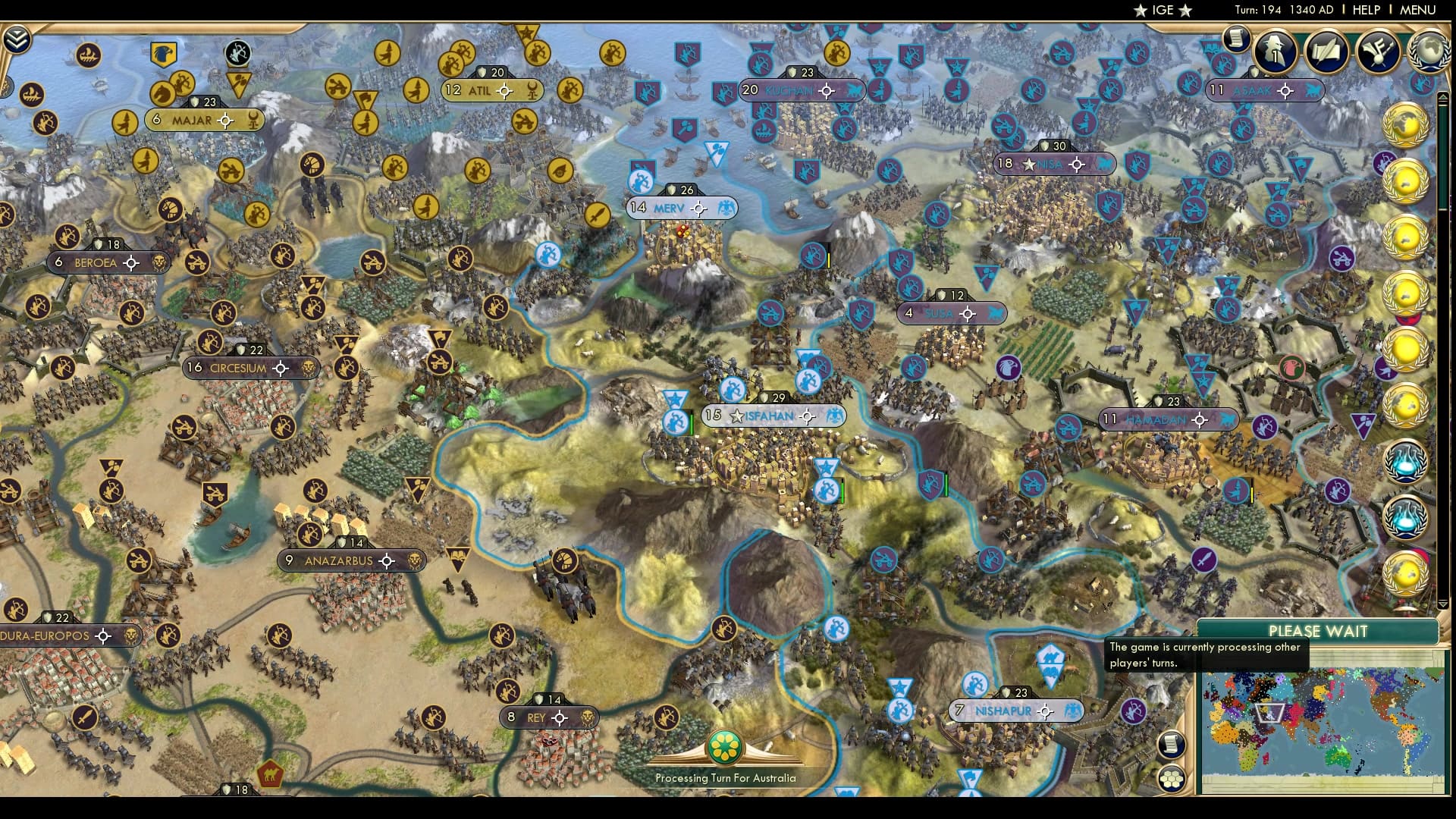 CBR In-Game Screenshot of Hold The Line