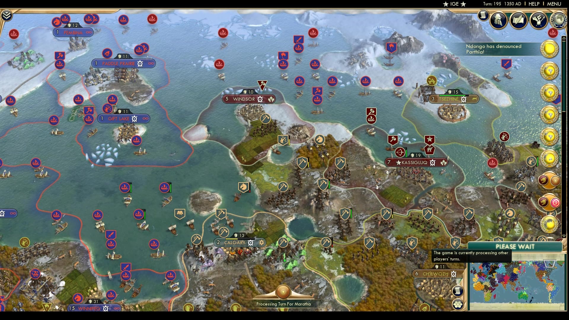 CBR In-Game Screenshot of Icy Shores