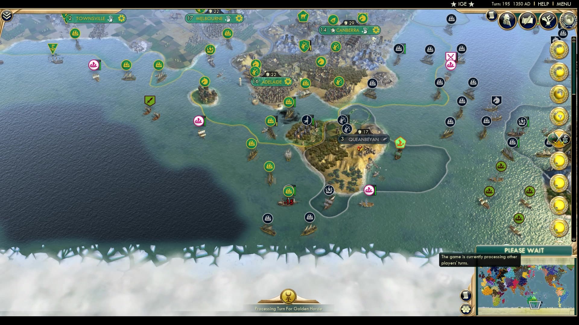 CBR In-Game Screenshot of Antarctic Assault