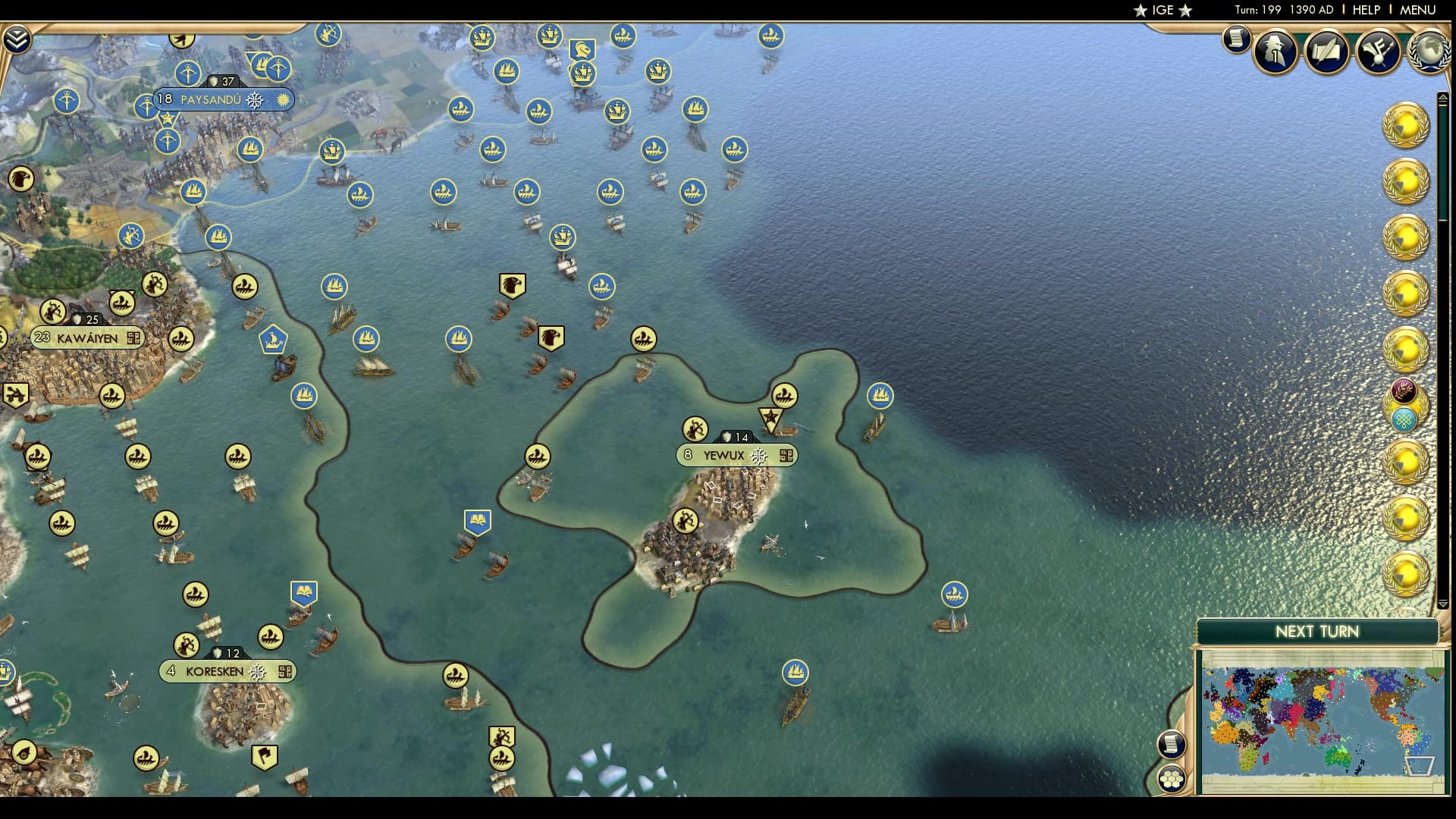 CBR In-Game Screenshot of P̸̝̄e̸̹͗a̵͔͛ċ̶͕e̸̳̿f̵̠́ú̶̢l̵͖͠ ̵̞̽R̴̮͝e̶͠ͅl̴̼͘ạ̷̔ť̵̞ī̸͈o̴͔̿n̸̺͌s̷̱̾