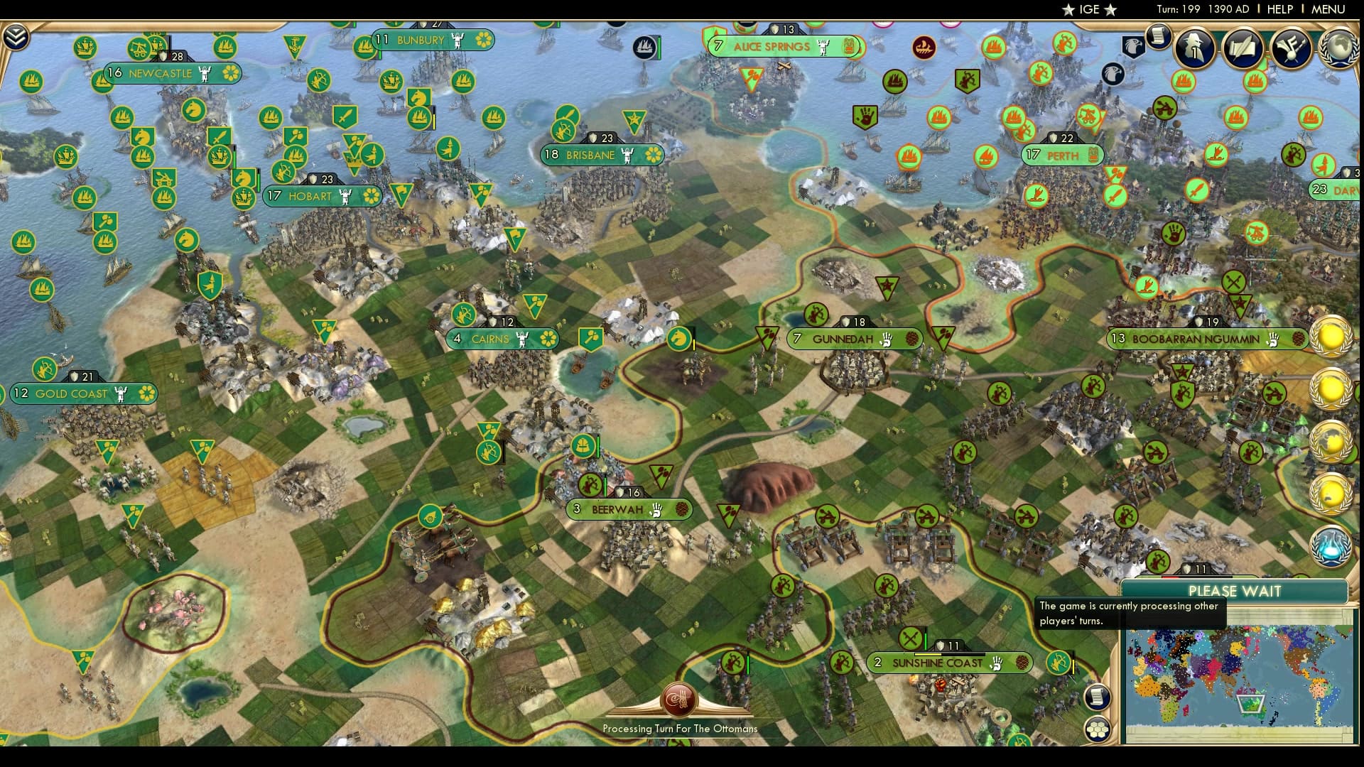 CBR In-Game Screenshot of Cairns and the Path Ahead