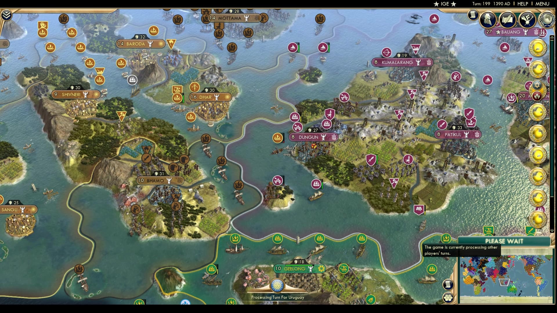 CBR In-Game Screenshot of A Lost Navy