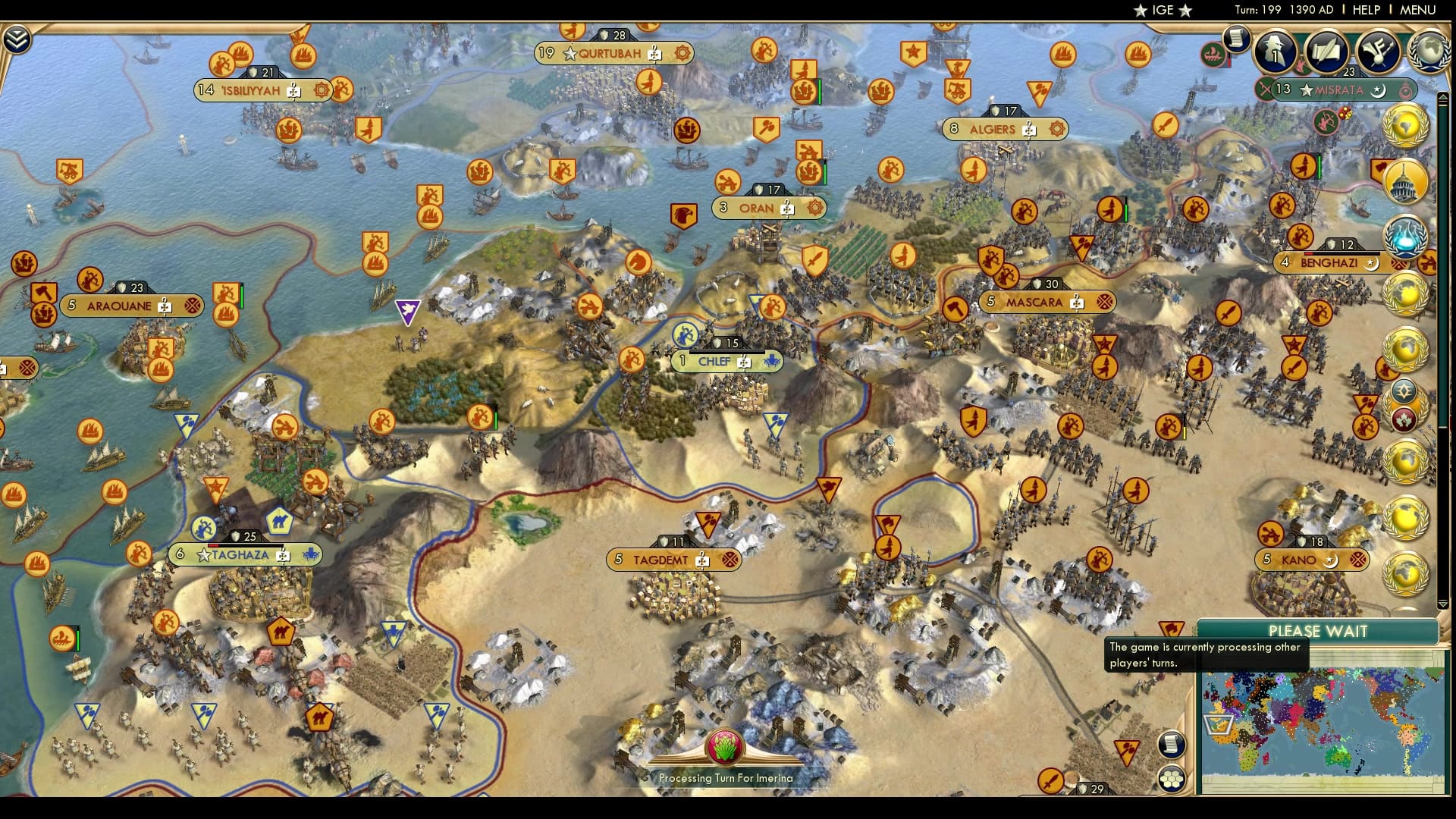 CBR In-Game Screenshot of For Want of a Melee Unit