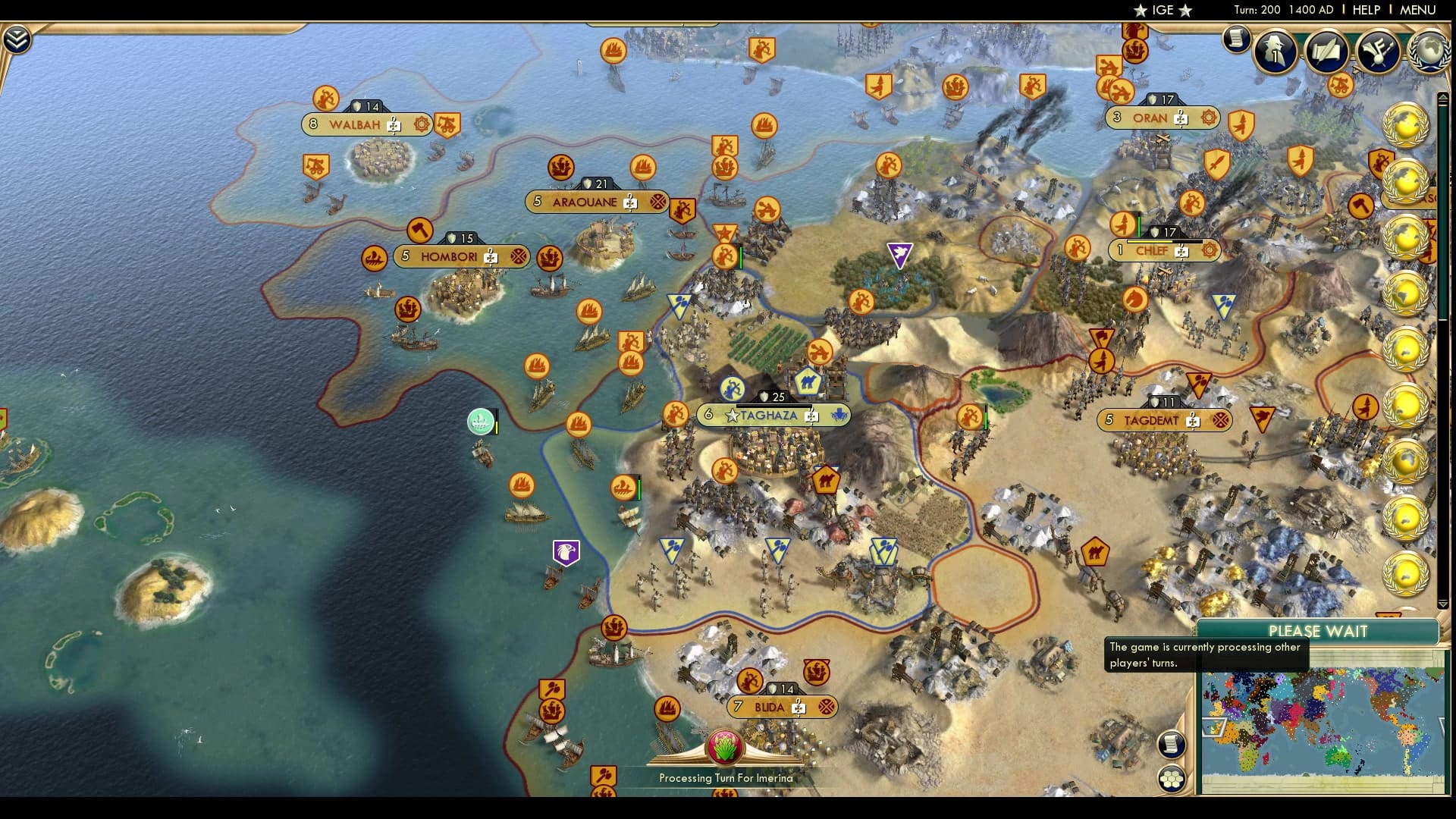 CBR In-Game Screenshot of Saharan Sunset