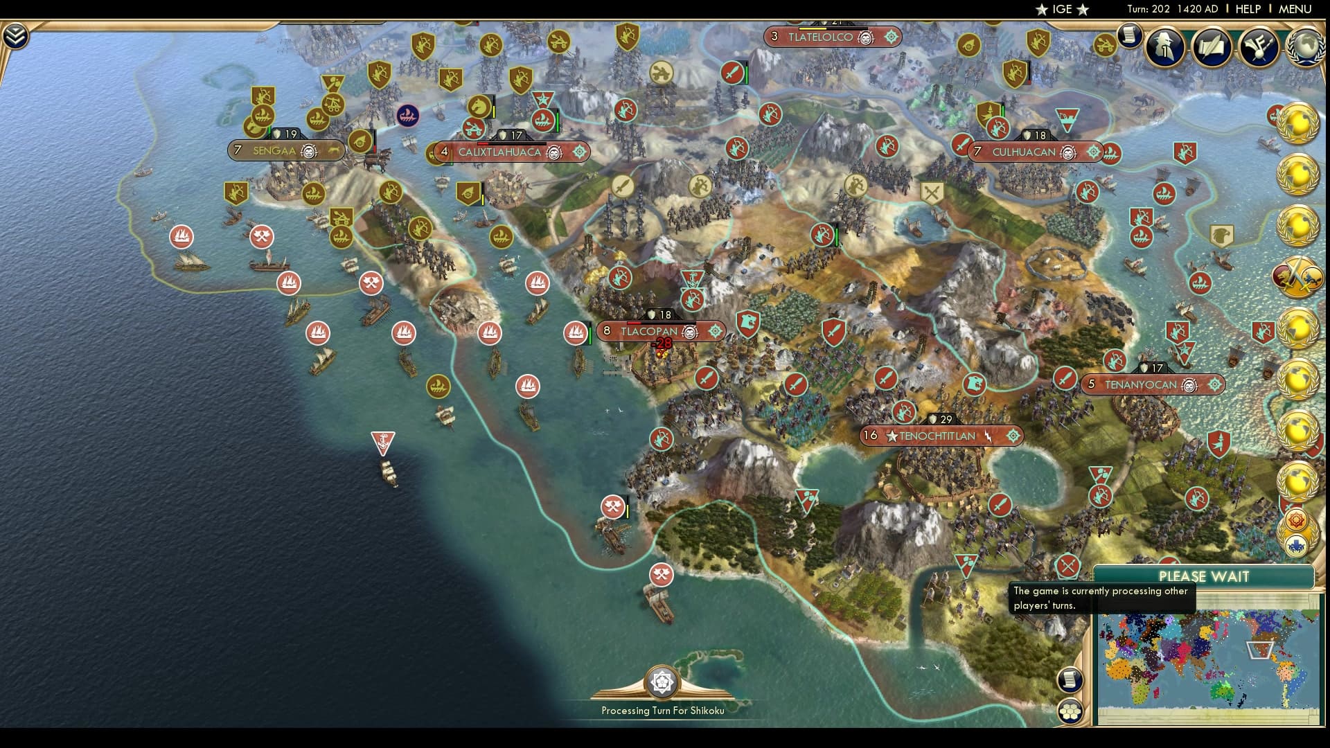 CBR In-Game Screenshot of Flash In The Tlacopan