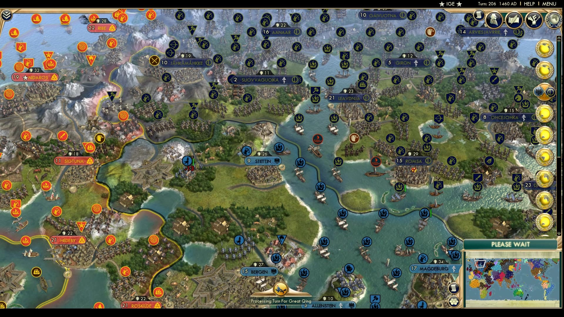 CBR In-Game Screenshot of Bothnian Battle