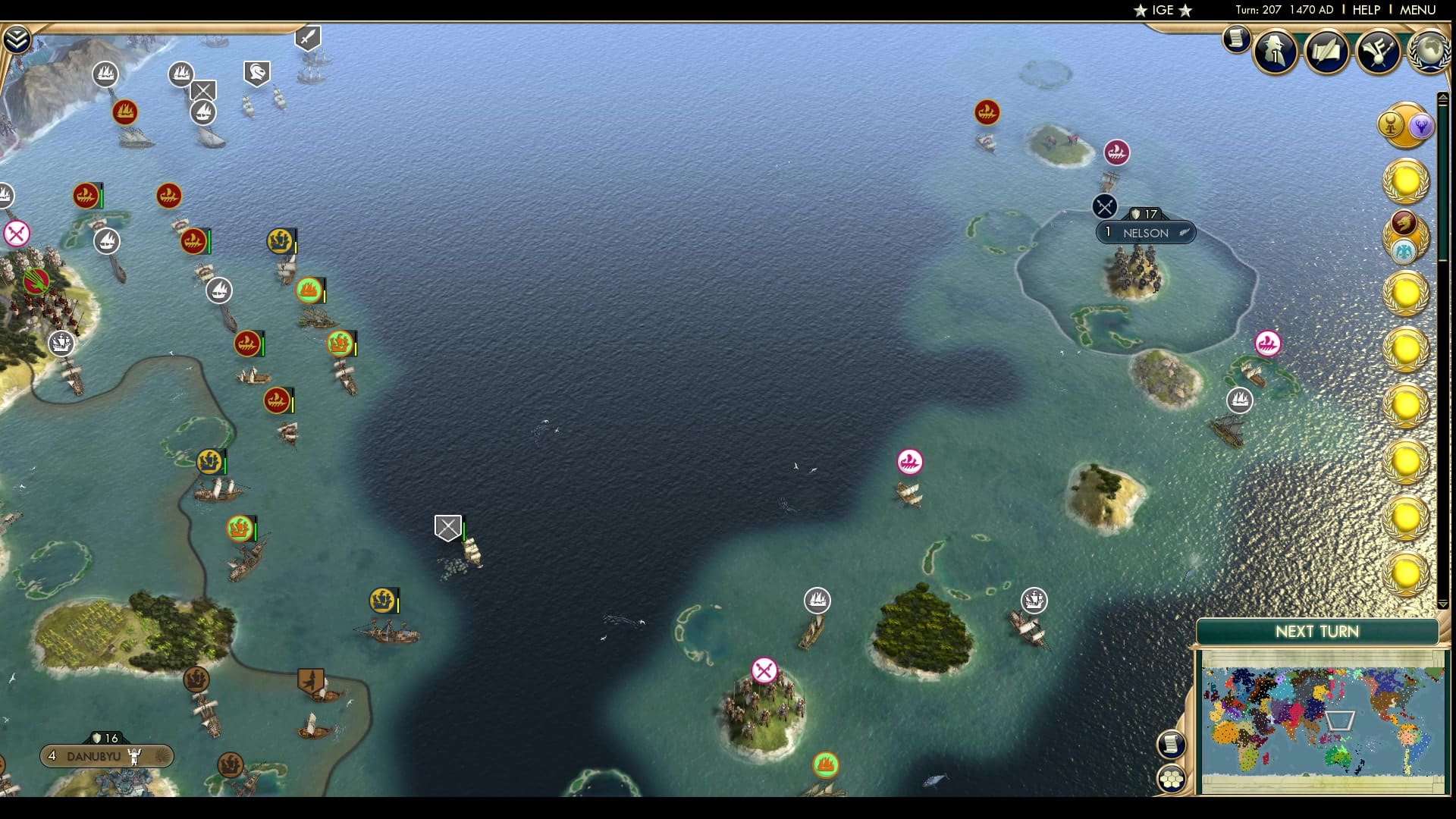 CBR In-Game Screenshot of Full Nelson