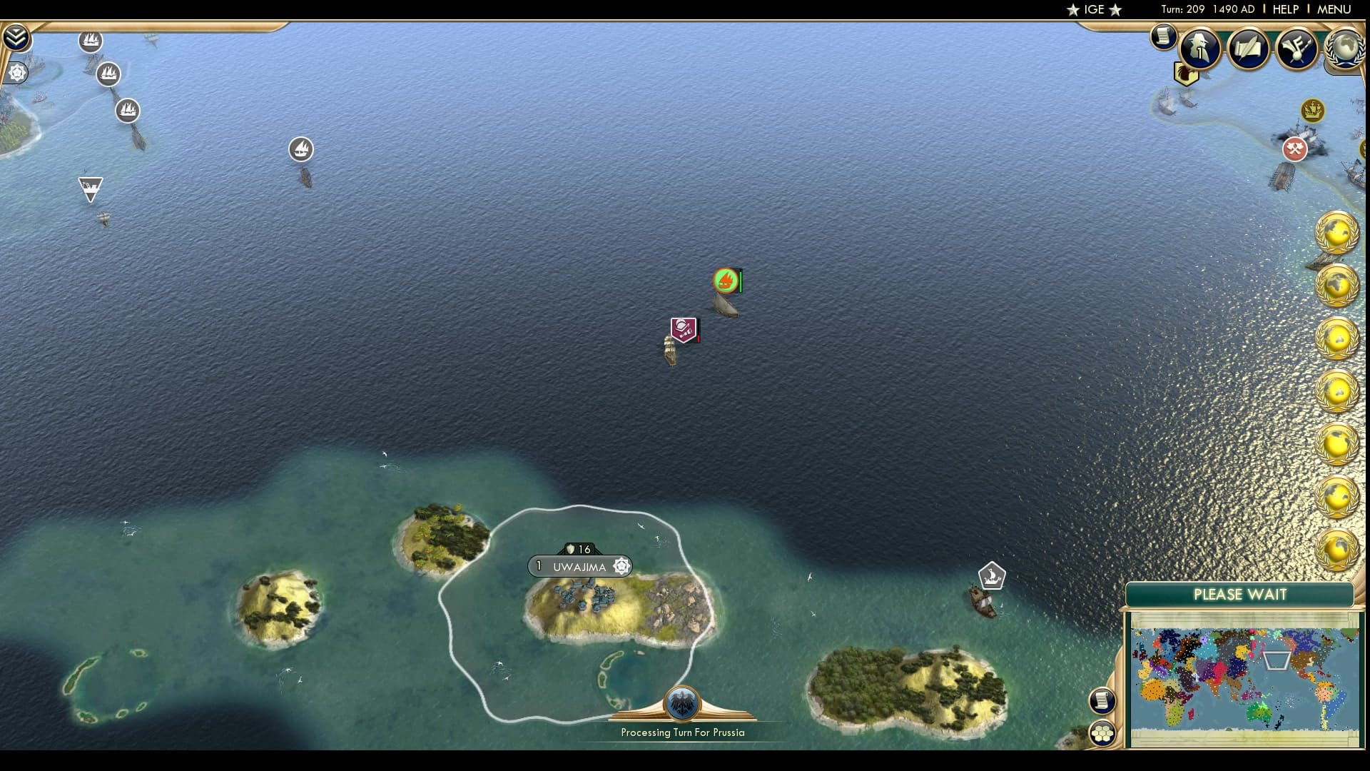 CBR In-Game Screenshot of Aloha~