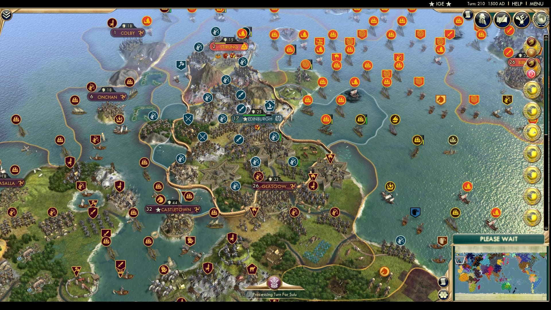 CBR In-Game Screenshot of Highland Farewell