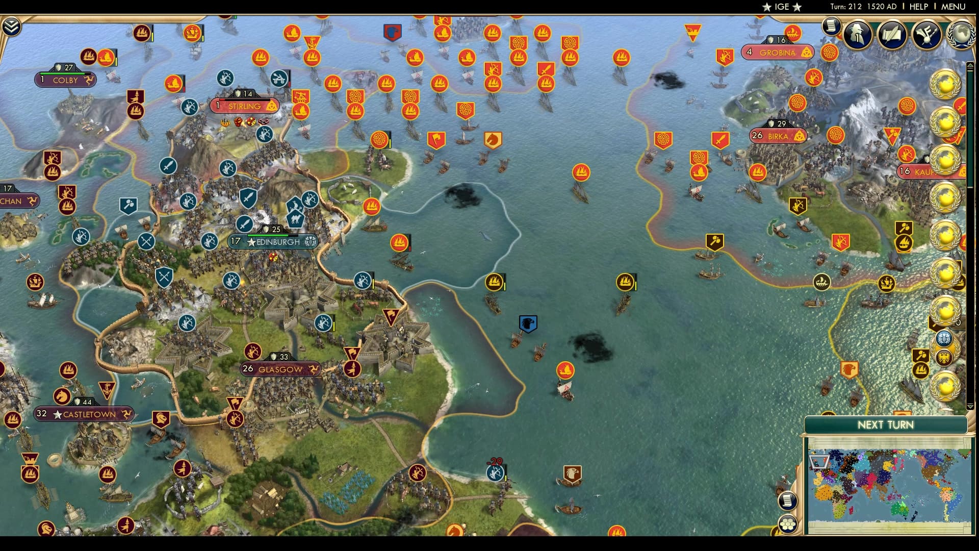 CBR In-Game Screenshot of Fair Bonnie Banks