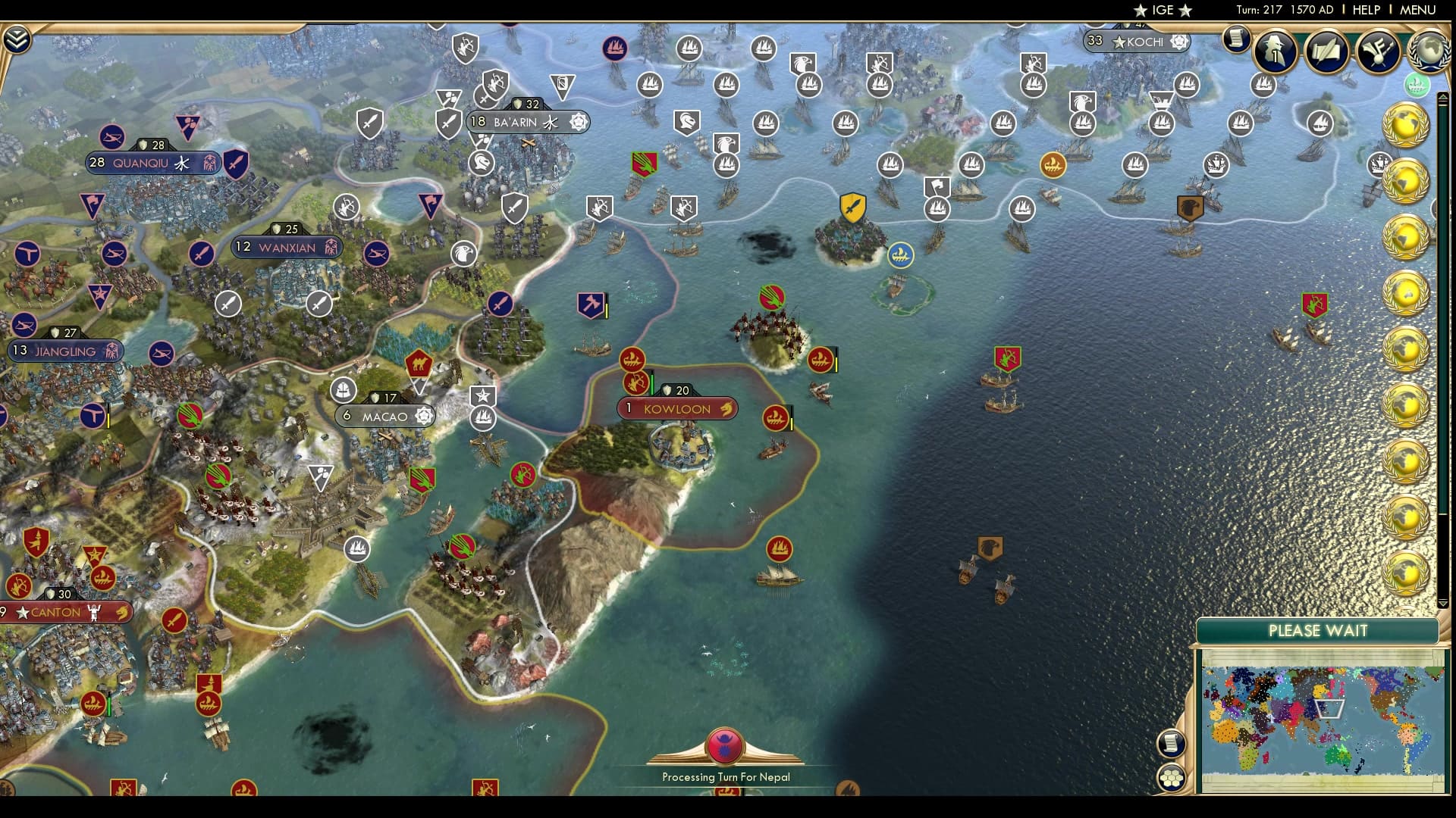 CBR In-Game Screenshot of Peacekeeping Madagascarians
