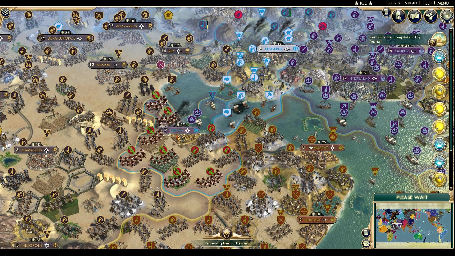 CBR In-Game Screenshot of Impenetrable Defenses