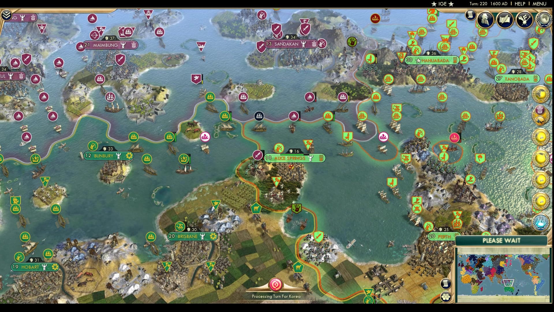 CBR In-Game Screenshot of Empty Pink Lands