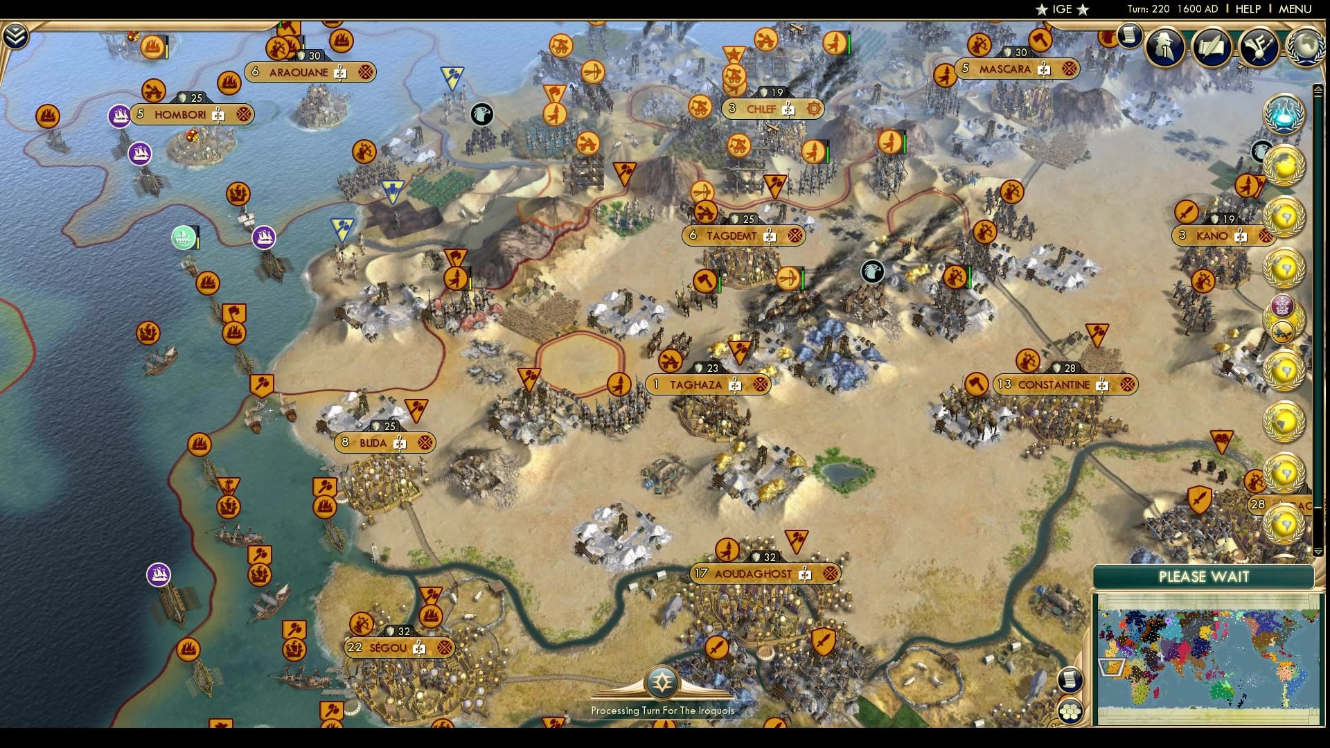 CBR In-Game Screenshot of Missing army