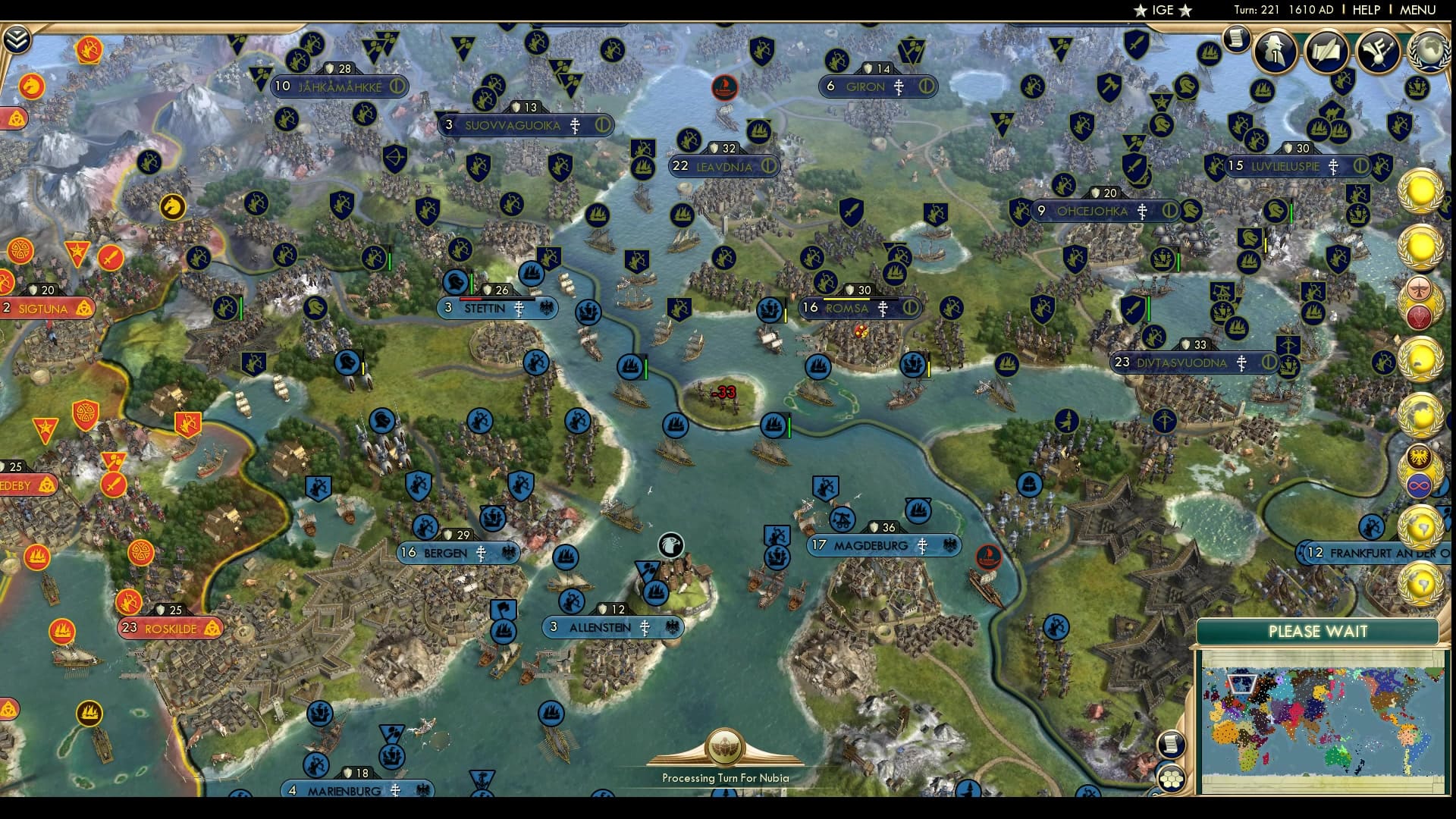 CBR In-Game Screenshot of Baltic Battles