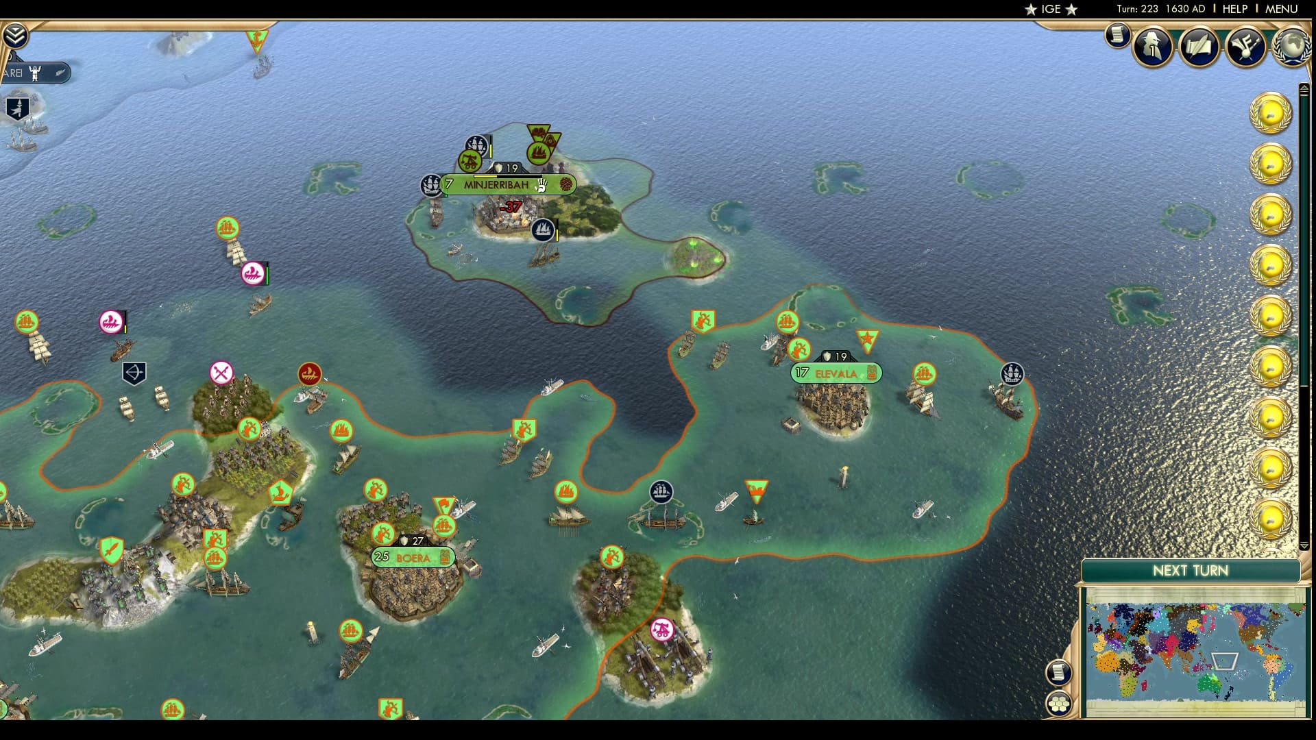 CBR In-Game Screenshot of Not even the islands are safe