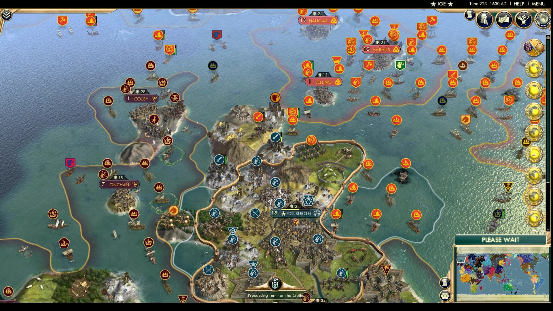 CBR In-Game Screenshot of Full Force of the Vikings