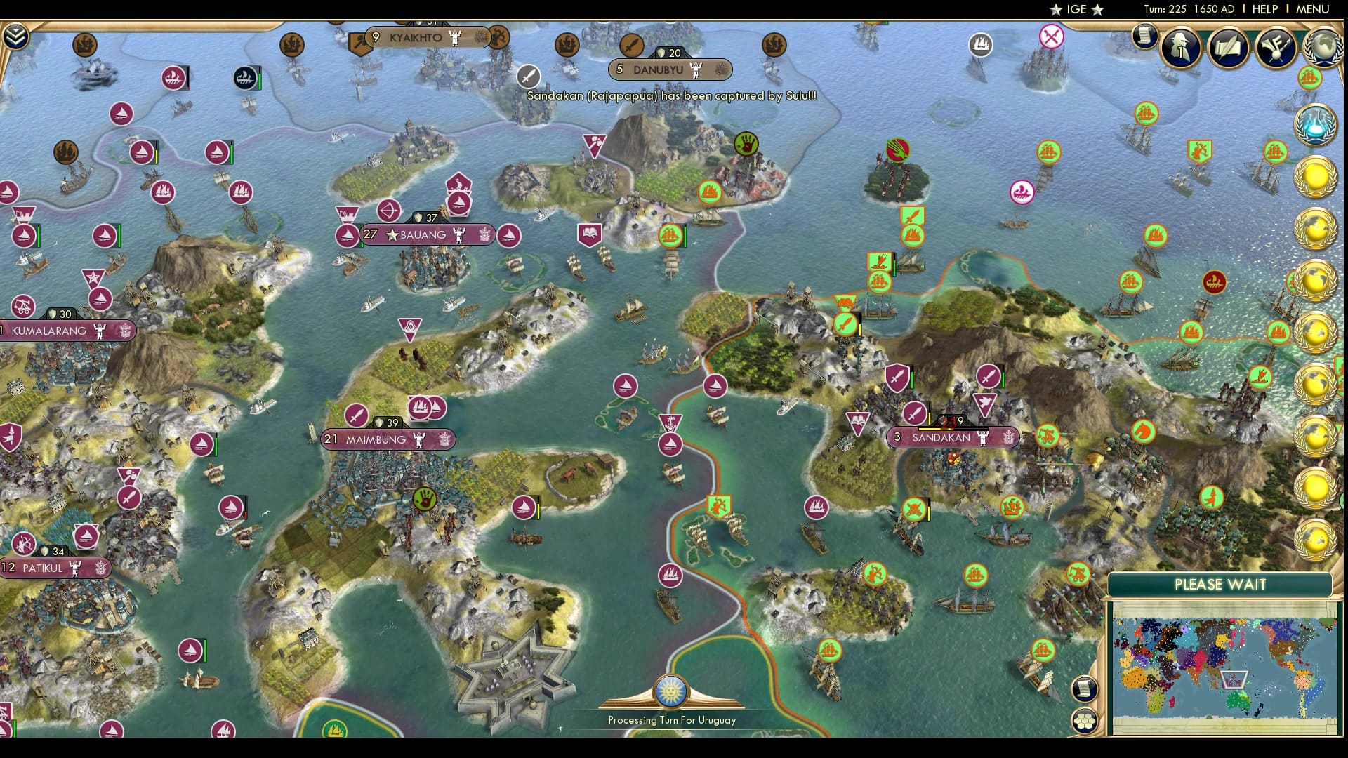 CBR In-Game Screenshot of High Tech Units